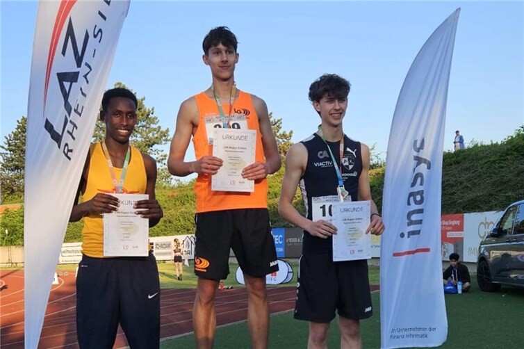 Arthur Jankowski siegte über 800m in der U18