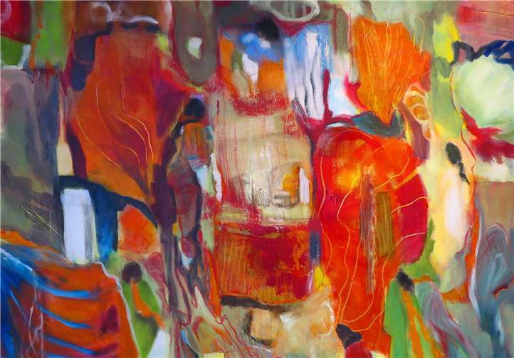 Atelier MOJA: „Jardin“ von Monique Jacquemin.