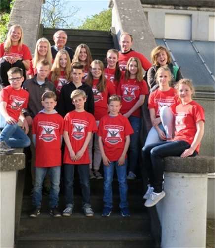 Auch 2016 erfolgreich beim Bonn-Marathon: Läuferinnen und Läufer vom St. Joseph-Gymnasium.privat