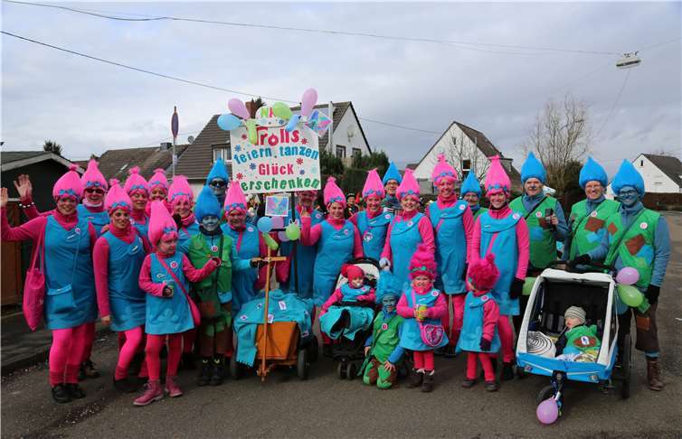 Auch 2018 mit tollen Kostümen unterwegs - das Nähteam.Fotos: -PSM-