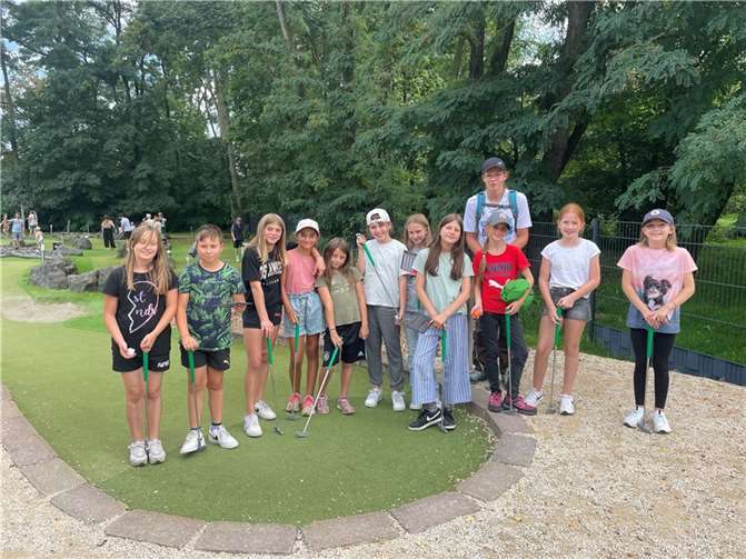 Auch Abenteuergolf wurde geboten.