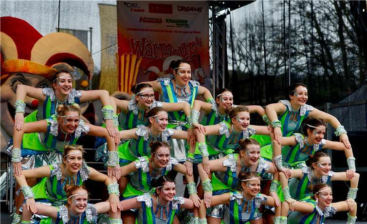 Auch Akrobatik wurde geboten.