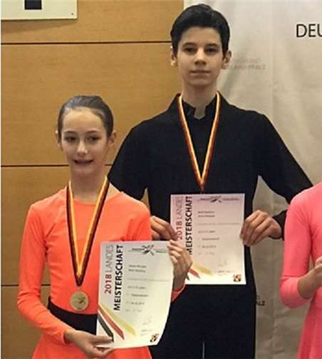 Auch Anna Würges und Nick Stehling konnten sich über zwei Titel freuen.