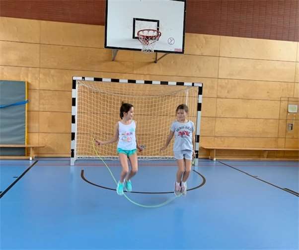 Auch Aufgaben im Team gab es zu bewältigen.