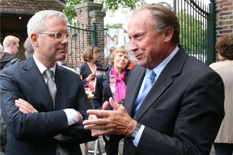 Auch Bundesminister a.D. Norbert Röttgen war als Gesprächspartner sehr begehrt.