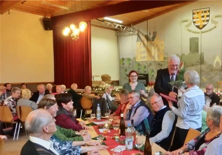 Auch Ehrungen fanden statt.