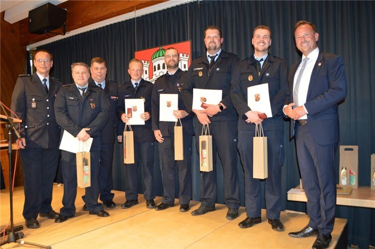 Auch Ehrungen standen auf dem Programm.  Foto: AB