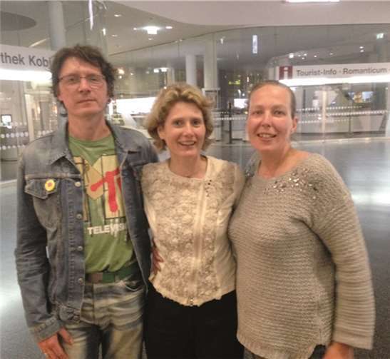 Auch Eveline Lemke war zu Gast in Koblenz. privat