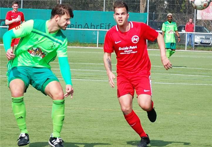 Auch Florian Wirths (links) musste bei seinem Ex-Verein kurzfristig einspringen. Foto: SK