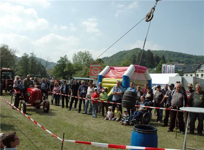 Auch Geschicklichkeit war gefragt.