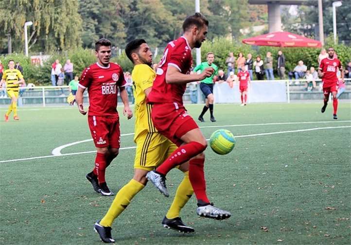 Auch Giuliano Masala sorgte für mächtig Betrieb im Strafraum der Gäste.  TH