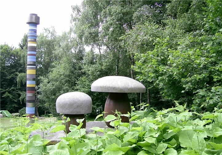 Auch Großplastiken sind zu sehen. Foto: privat