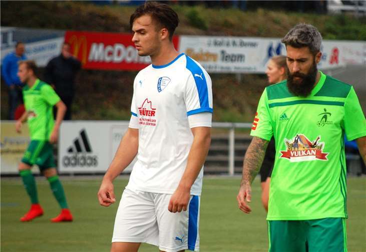 Auch John Rausch (rechts) hatte die Führung zwei Mal auf dem Fuß, doch er brachte den Ball nicht über die Linie.SK