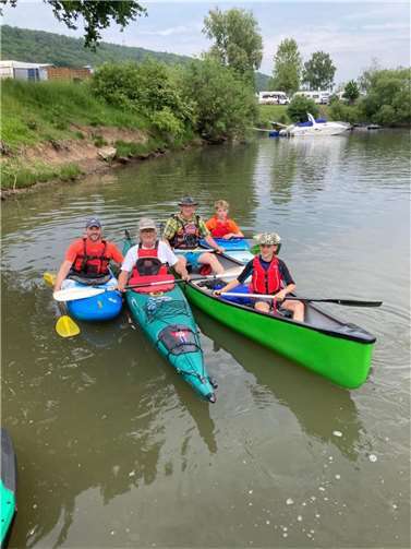 Auch Kanufahren stand natürlich auf dem Programm.  Foto: privat