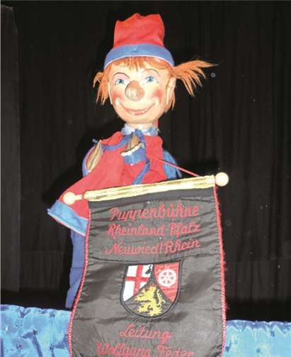 Auch Kasperle freut sich aufs Puppenspiel in Remagen. privat