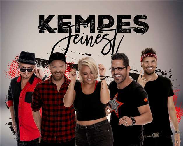 Auch Kempes Feinest werden dem Publikum mit Kölschrock einheizen.  Quelle: Kempes Feinest