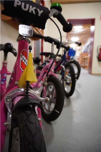 Auch Kinderfahrräder standen zur Auswahl.  Foto: privat