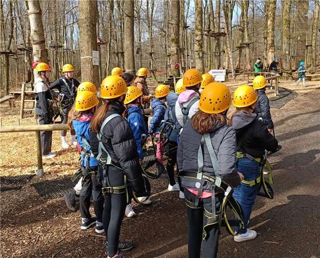 Auch Klettern steht auf dem Programm.Foto: VG Maifeld