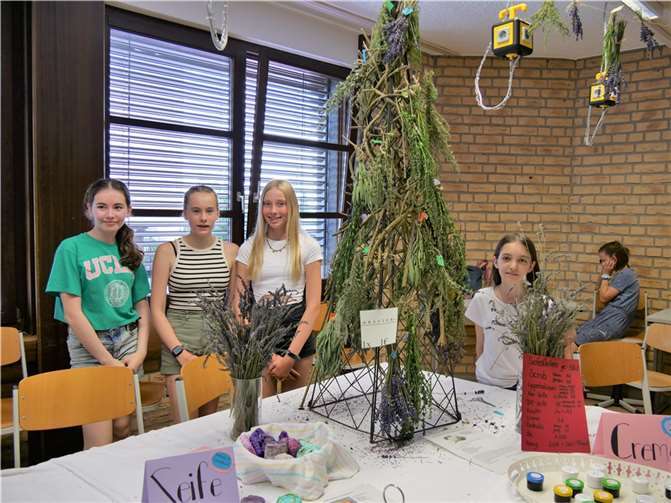 Auch Kosmetika aus natürlichen Stoffen wurden angeboten.