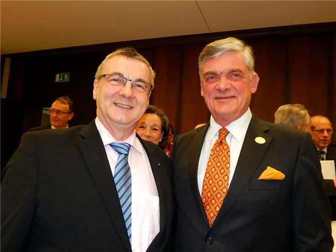 Auch Landrat Dr. Alexander Saftig gehörte zu den Gratulanten.