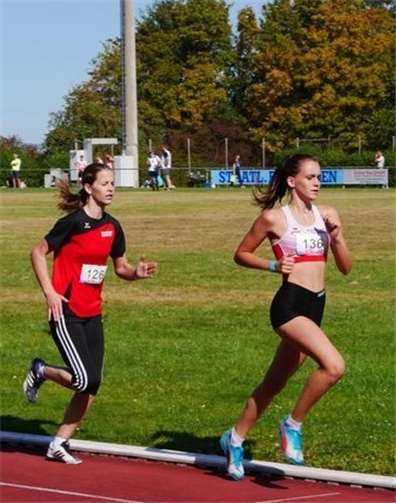 Auch Lea Klein konnte eine persönliche Bestleistung erzielen.