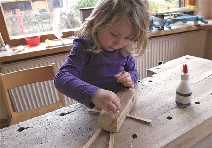 Kleine Handwerker ganz groß