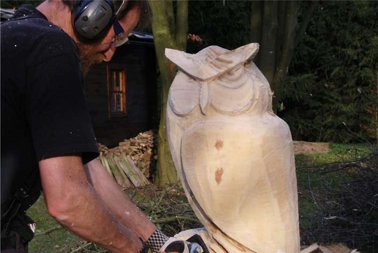 Auch Motorsägenkünstler werden ihr Können präsentieren.