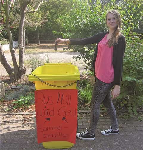 Auch Müll kann wertvoll sein. Privat