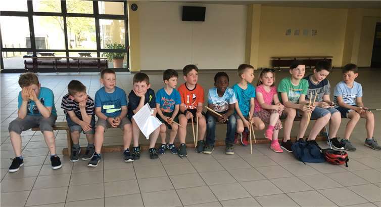 Auch Nachwuchsmusiker finden ihren Platz im Spielmannszug.