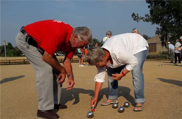 Auch Neulinge hatten Spaß und kämpften um die Punkte.