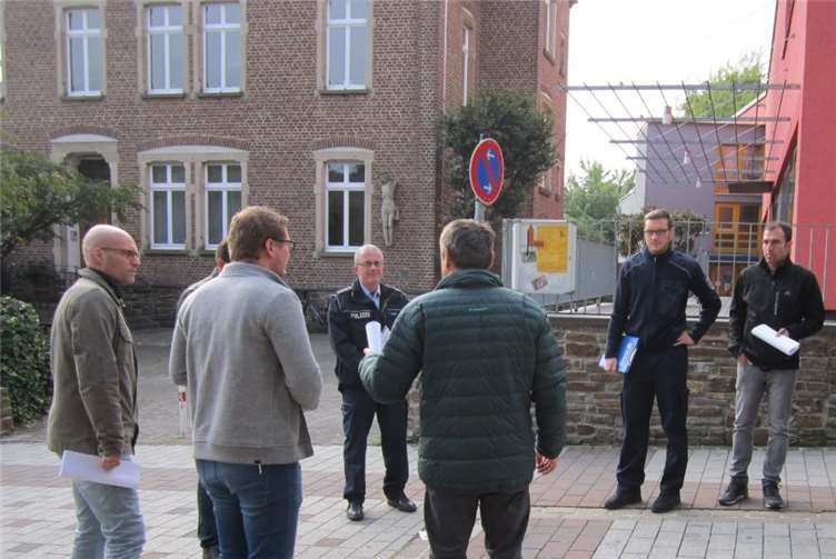 Auch Ortsbegehungen standen auf der Agenda.