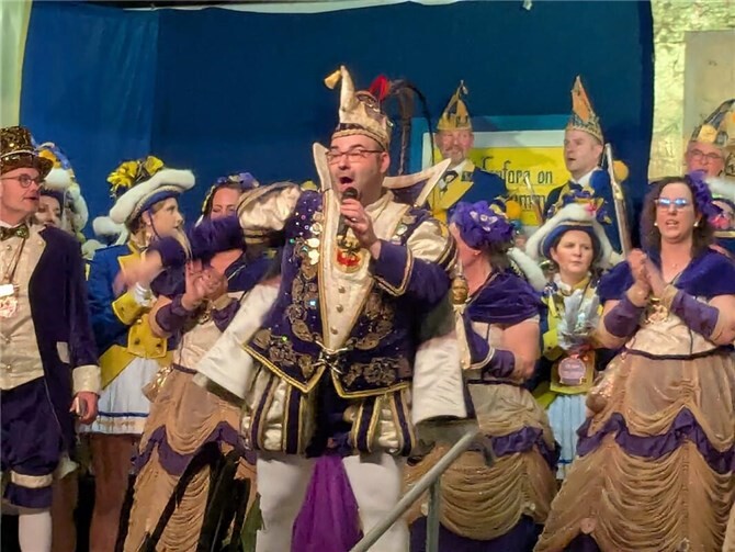 Auch Prinz Christian I. (Schuldt) hatte eine Menge Spaß.  Fotos:KS