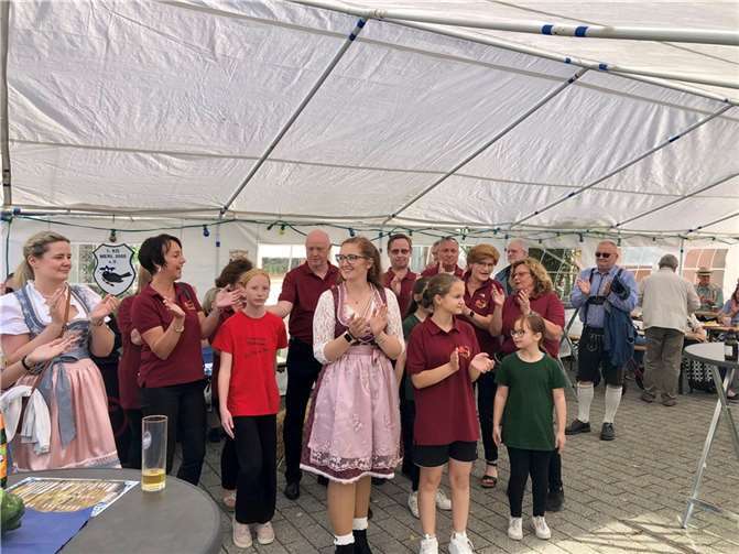 Auch Prinzessinen zu Gast in Merl.