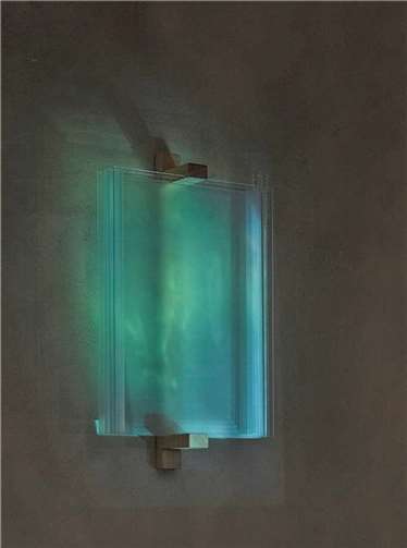 Auch Röders Arbeit Projektion II ist in der evangelischen Kirche in Pfaffendorf zu sehen. privat