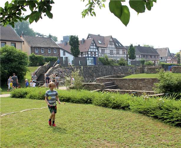 Auch Spieleklassiker wie Eierlaufen fehlten nicht.