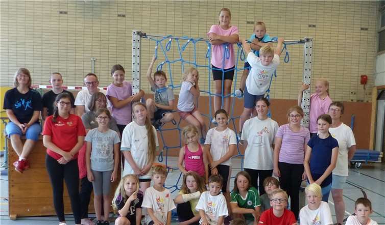 Auch Sport wurde bei der Ferienaktion getrieben.  Foto: TV Linz