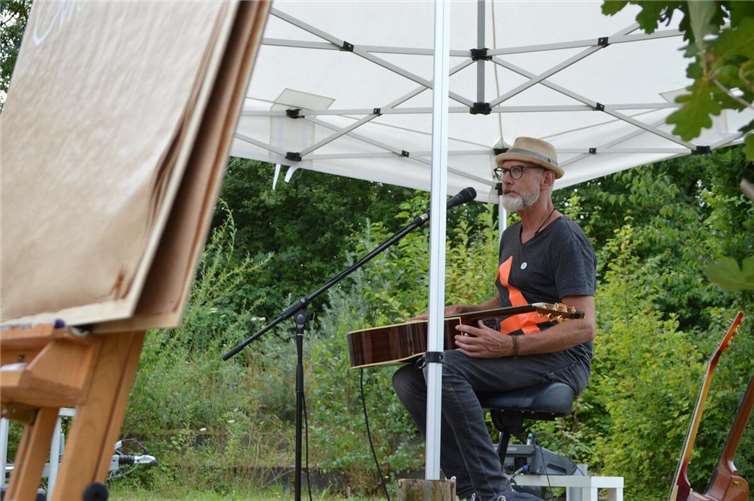 Auch Stephan Maria Glöckner war mit von der Partie.  Foto: AB