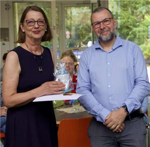 Auch Studienrätin Margareta Dany-Jüdt geht in den Ruhestand.