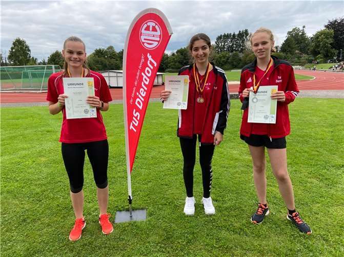 Auch Tamara, Seline und Julie waren erfolgreich.