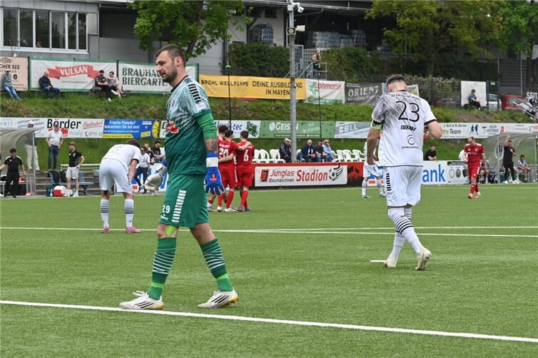 Auch Torhüter Robin Rohr muss mit dem SV Eintracht Mendig zurück in die Bezirksliga Mitte. (SK)