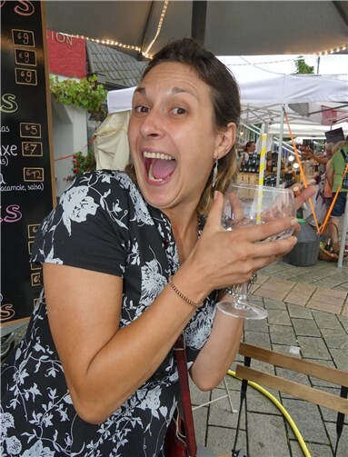 Auch Touristin Catarina aus Portugal war vom authentischen Cochemer Erlebnismarkt auf Nachfrage total begeistert.