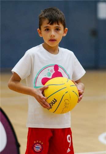 Auch Übungen mit dem Ball standen auf dem Programm.