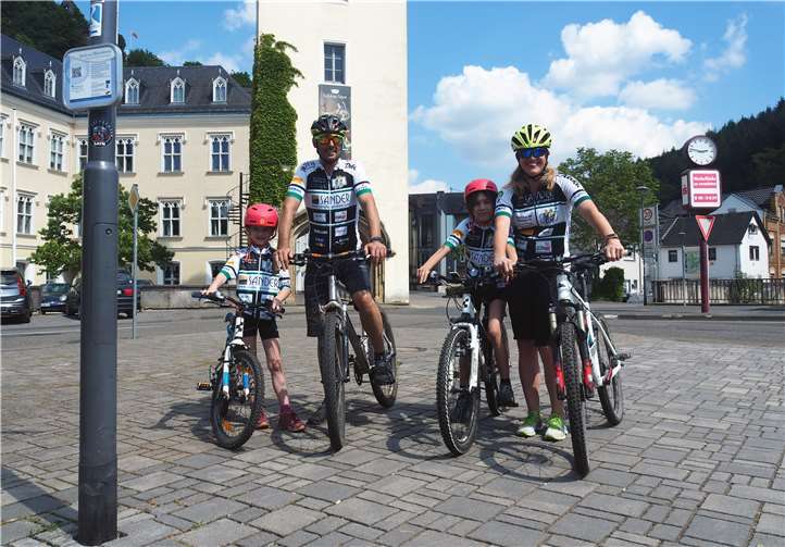 Auch Volker Gelhard, Organisator der VOR-TOUR der Hoffnung, ist mit seiner Familie beim Stadtradeln dabei.Foto: Stadtverwaltung Bendorf