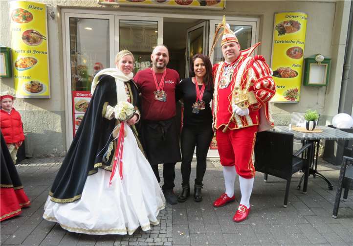 Auch Zubeyde und Ekrem Kilinc vom Samet Grill in der Kramgasse erhielten hohen Besuch.