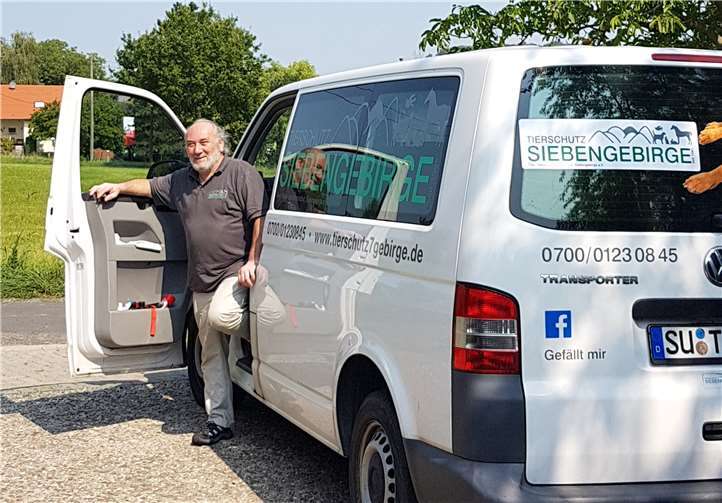 Auch als Bereitschaftsfahrer kann man den Tierschutz unterstützen. Foto: Tierschutz Siebengebirge