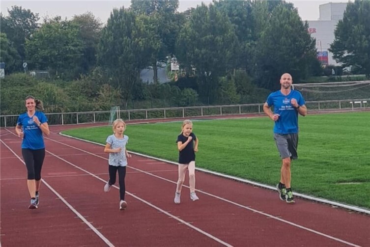 Auch als Familie kann das Deutsche Sportabzeichen erlangt werden.