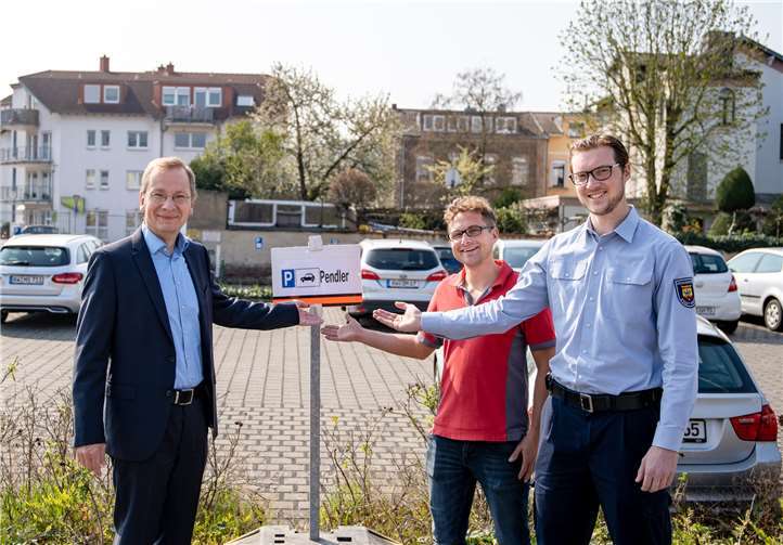 Auch am Penny wurde neuer Parkraum geschaffen.