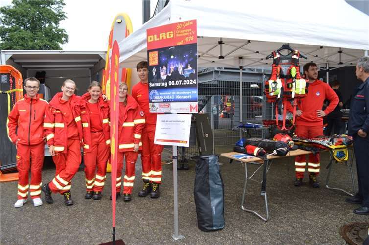 Auch andere Organisationen präsentierten sich.