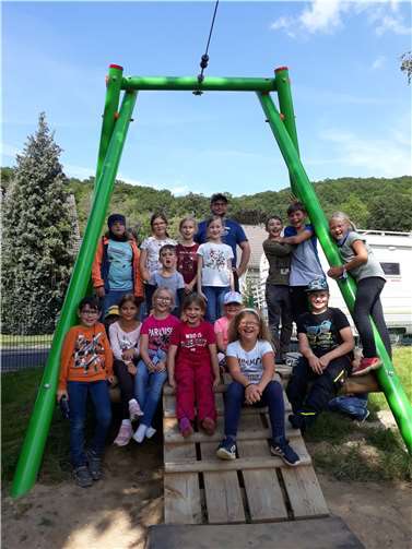 Auch auf den Spielplatz ging es für die Kinder der Ferienfreizeit. Foto: privat