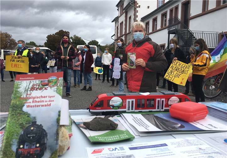 Ideenkino und Fridays for Future Auch bei der Fridays for Future Demo in Simmern war der Verein vertreten.